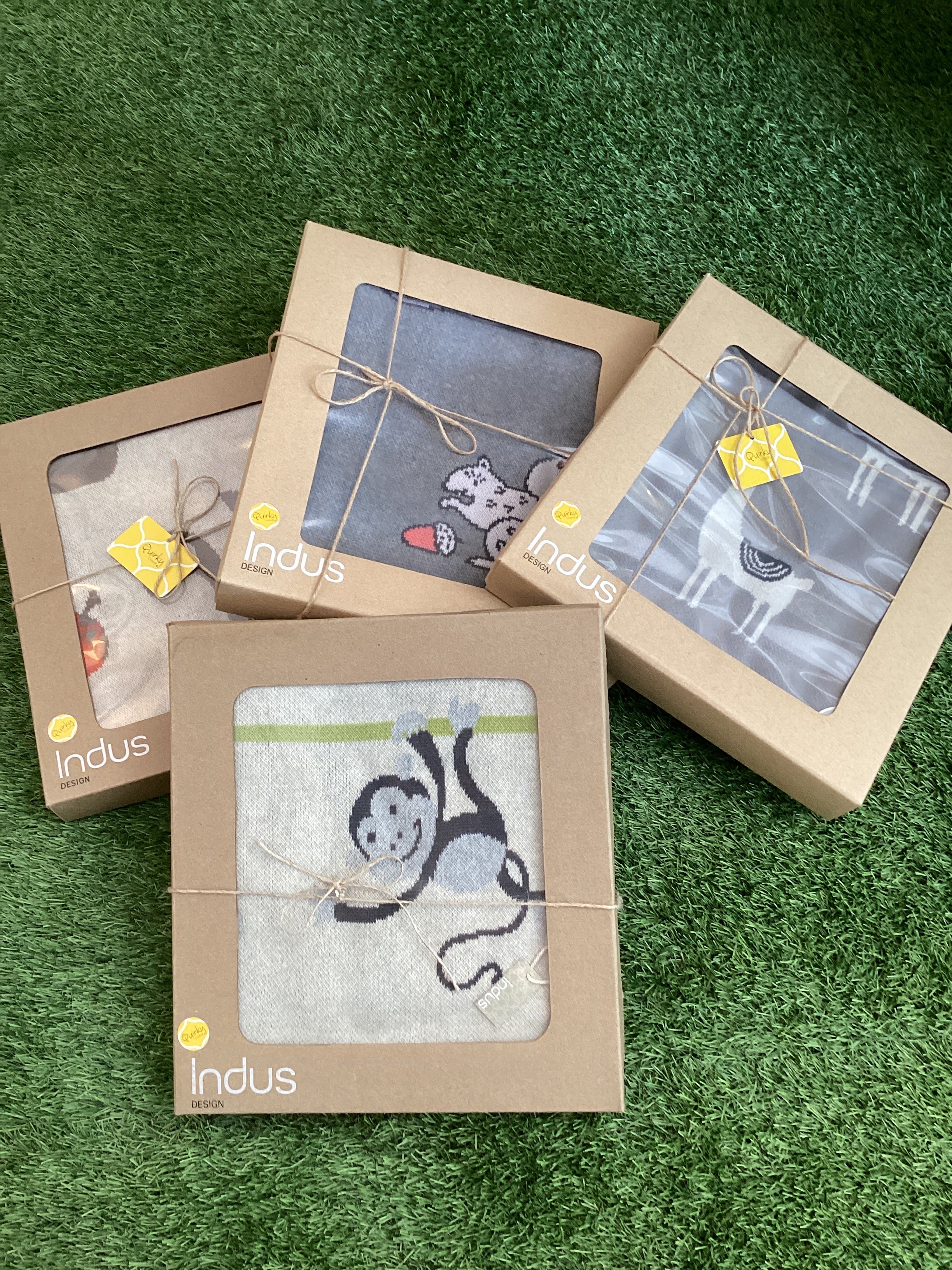 LITTLE INDUS Baby Blanket Various Designs Thequirkychair