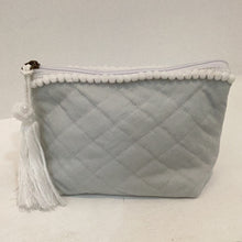 Load image into Gallery viewer, LINEN UNLIMITED Quilted Makeup Bag
