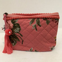 Load image into Gallery viewer, LINEN UNLIMITED Quilted Makeup Bag
