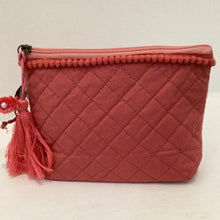 Load image into Gallery viewer, LINEN UNLIMITED Quilted Makeup Bag
