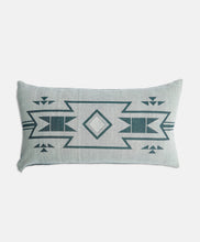 Load image into Gallery viewer, Pony Rider | Forest Song Cushion | Sea Moss with feather insert
