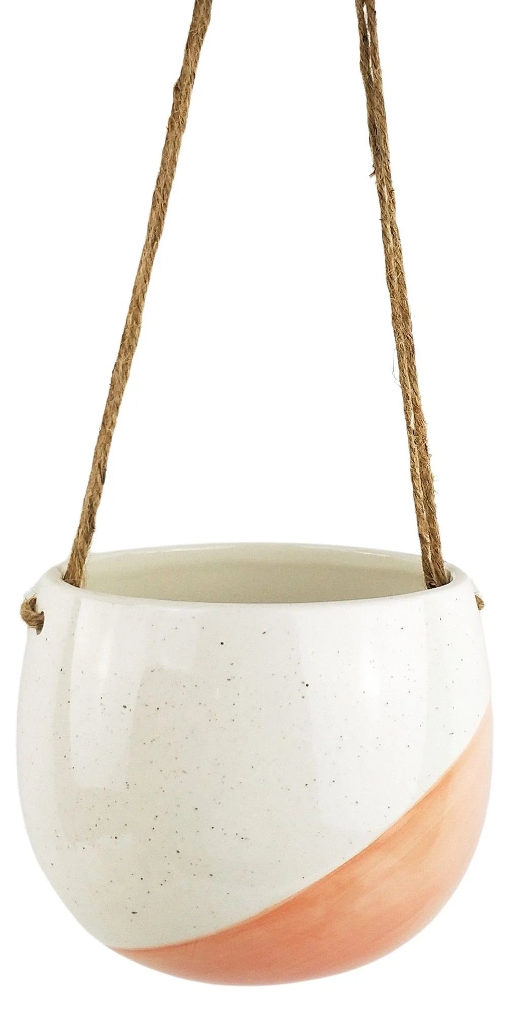 AVERY Dot Round Hanging Planter Medium