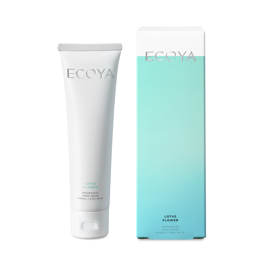 ECOYA Lotus Flower 100ml Hand Cream