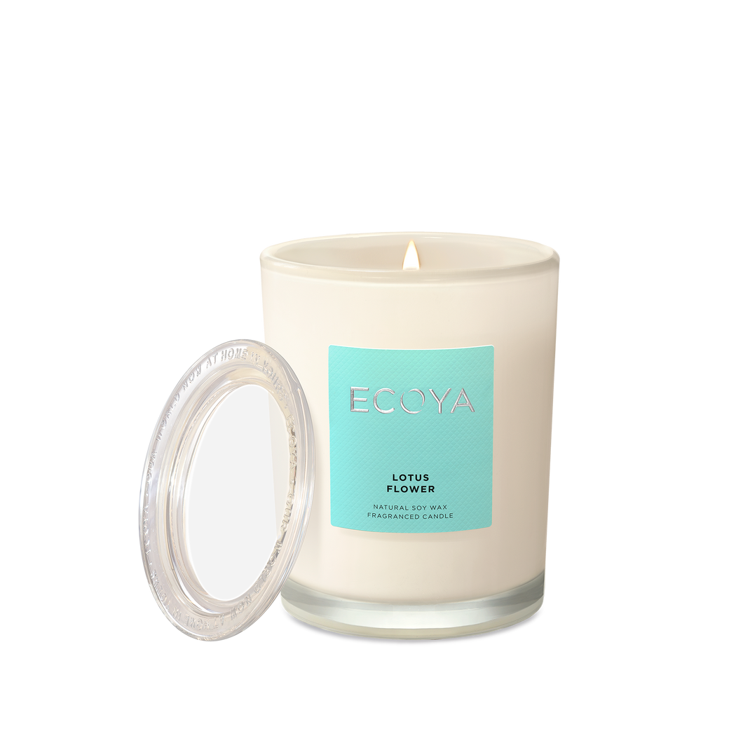 ECOYA Lotus Flower 270g Metro Soy Candle