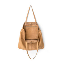 Load image into Gallery viewer, JUJU &amp; CO Unlined Leather Tote Handbag
