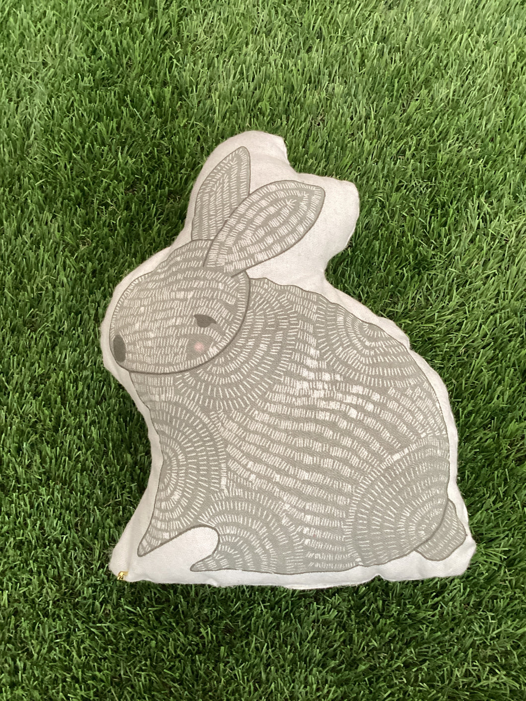 Calico Bunny Cushion