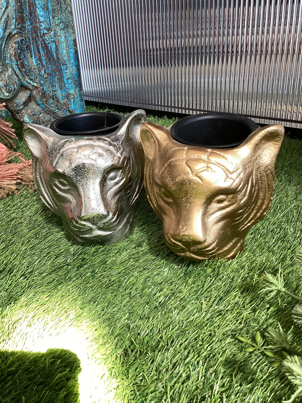 RUBY STAR Tiger Head Planter